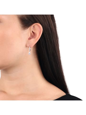 Amor Ohrhänger Silber 925, rhodiniert in Silber