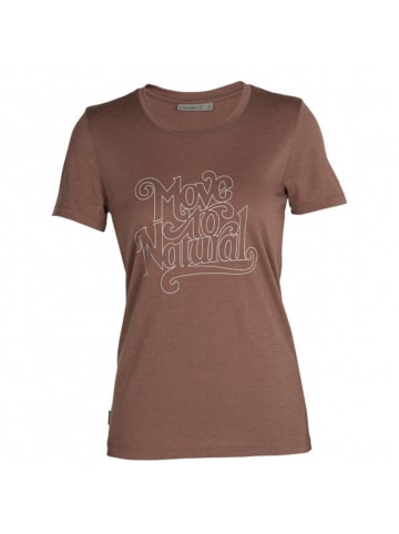 icebreaker Tshirt T-Lite II S/S Tee Move to Na in Taupe