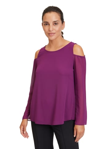 Vera Mont Blusenshirt schulterfrei in Real Purple