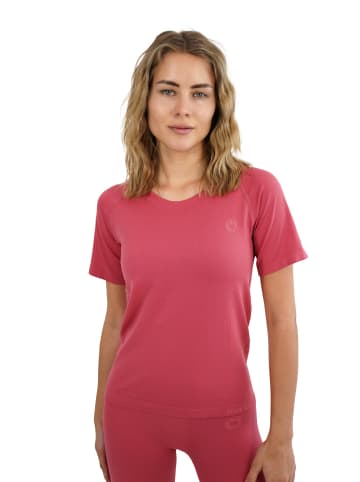 Stark Soul® Sport Shirt Damen Racer - Seamless Laufshirt in holly berry