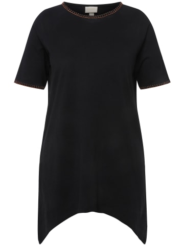 Ulla Popken Shirt in schwarz