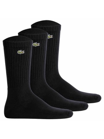 Lacoste Socken 3er Pack in Schwarz