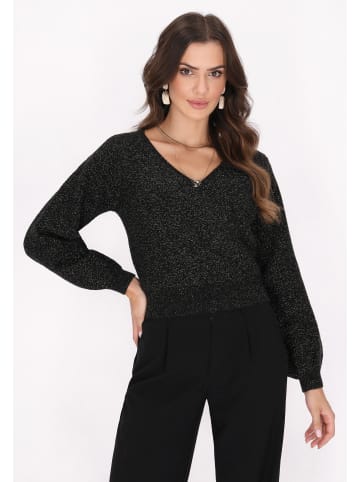 faina Damen Pullover in Schwarz