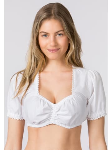 Stockerpoint Stockerpoint Dirndlbluse Tania in weiss