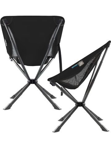 Normani Outdoor Sports Campingstuhl Sarnia in Schwarz