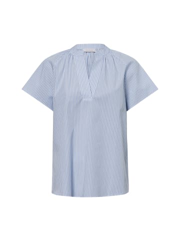 Rich & Royal Tunikabluse in hellblau weiß