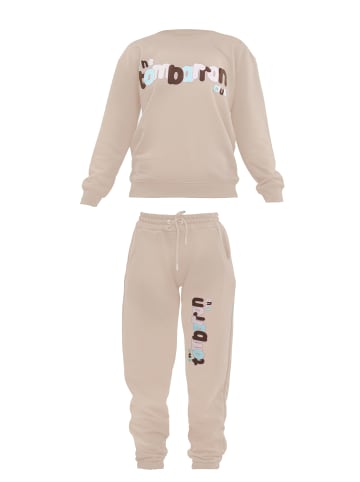 Tom Barron Overall SWEATSHIRT AND PANTS SETS in ecru