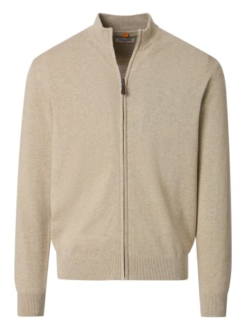 Redmond Strickjacke Basic in Beige