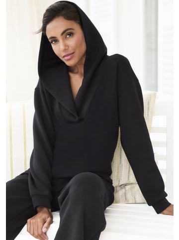 French Connection Hoodie in schwarz