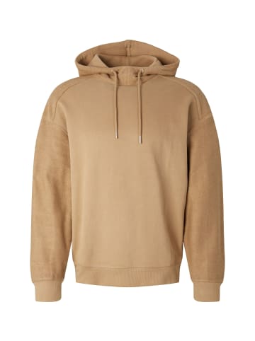 Tom Tailor Hoodie in splashed clay beige