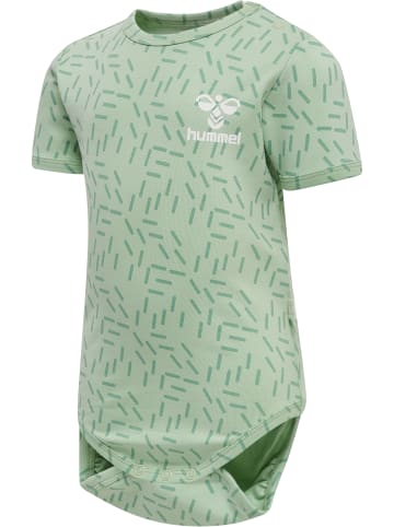 Hummel Druckknopf Strampler Hmlriver Kinder in GRAYED JADE