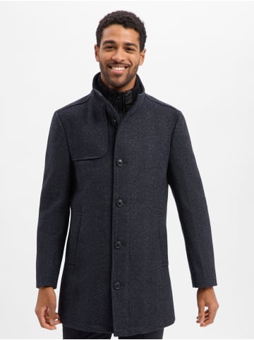 Finshley & Harding Mantel Tommy in marine - 0001