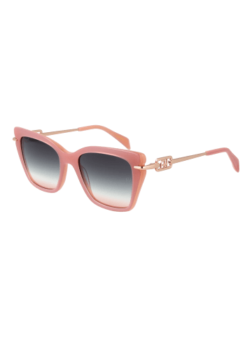 Ana Hickmann Damen Sonnenbrillen Katzenauge Rose