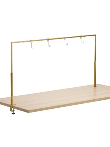 relaxdays Tischbogen in Gold