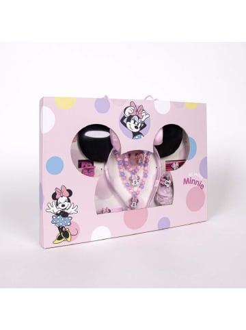Disney Minnie Mouse Disney Minnie Mouse Beauty Set für Kinder – Kamm, Haargummi & mehr in Rosa