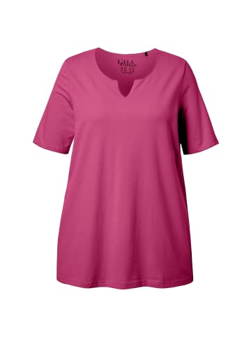 Ulla Popken Shirt in klassisch dunkle beere