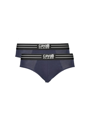 cavalli CLASS Blauer Baumwoll-Slip