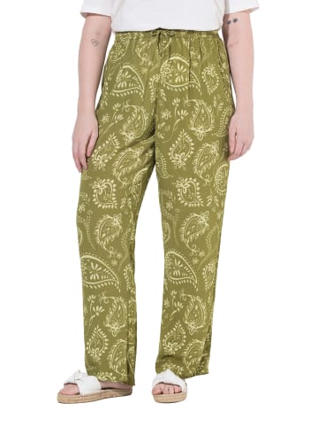 Ulla Popken Schlupfhose in oliv