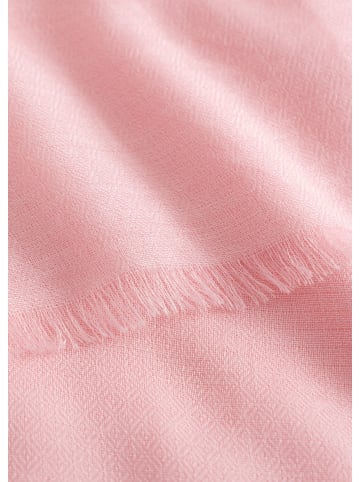 Codello Schal aus fließendem Modal in uni in Rosa