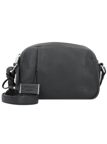 PICARD Pure Umhängetasche Leder 21 cm in schwarz