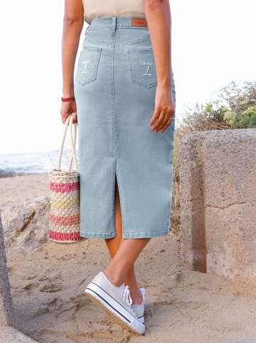 WITT WEIDEN Jeans-Rock in blue-bleached