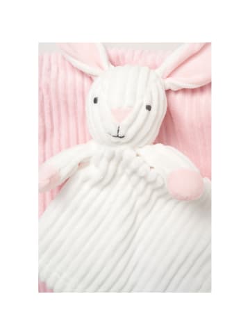 Snuggle Tots Decke Schnuffeltuch Set Hase in rosa/pink