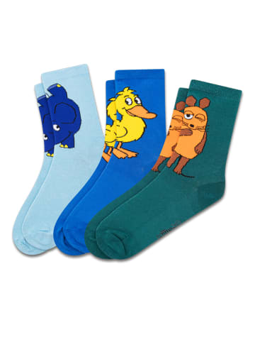 koaa Socken Maus - Große Freunde in mehrfarbig