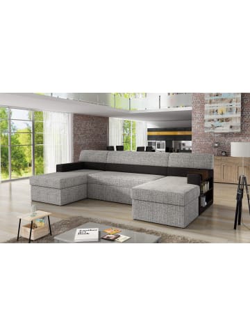 MF Design Narkos Recamiere Rechts in Grau -  (L) 159 x (B) 310 x (H) 90 cm