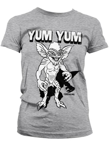 Gremlins Shirt "Yum Yum Girly Tee" in Grau