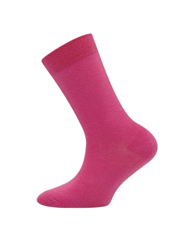 ewers 3er-Set Socken 3er Pack Uni in altrosa/wildrose/phlox