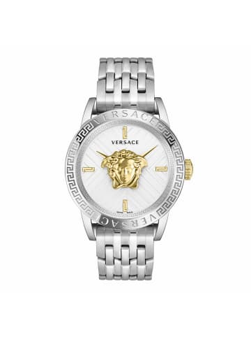 Versace Analoguhr für Herren in silber