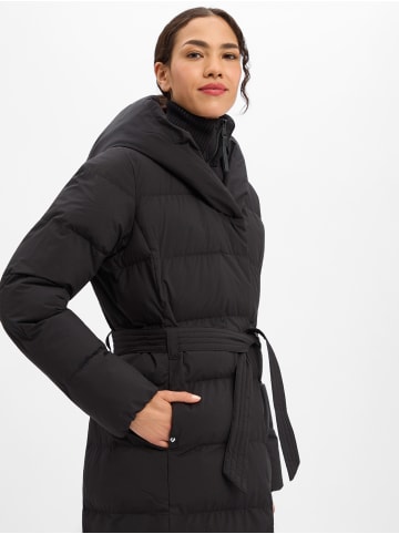 ragwear Mantel Niani Long in schwarz
