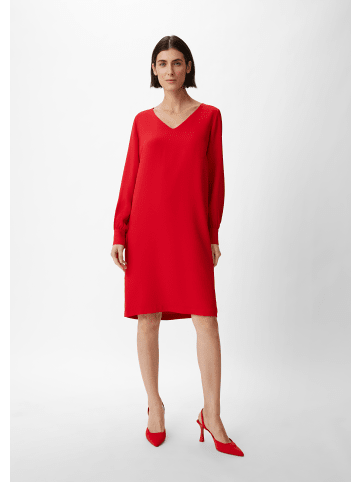 comma Kleid kurz in Rot