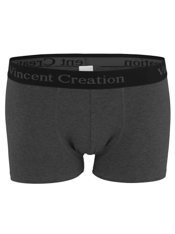 Vincent Creation® Boxershorts-Hipster 6 Stück in schwarz-rot/anthrazit/schwarz