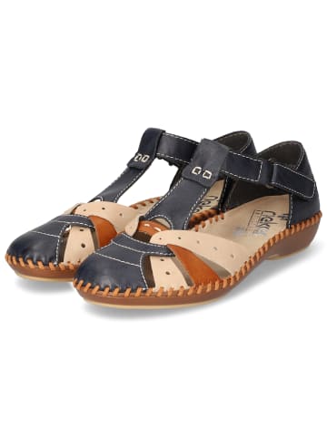 rieker Slipper in blau