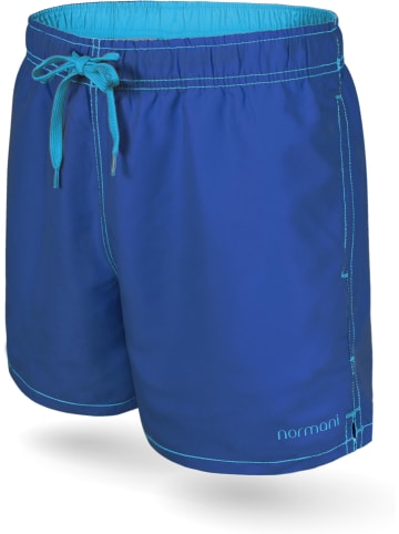 normani Badeshorts Beacon in Royal Blau/Cyan Blau