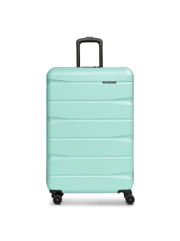 Franky Munich 4.0 4 Rollen Trolley L 76 cm mit Dehnfalte in mint shiny