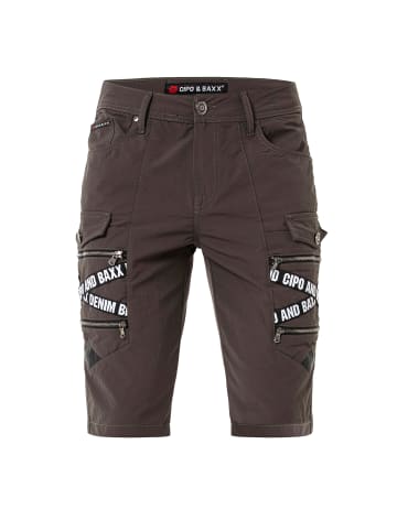 Cipo & Baxx Shorts in grün