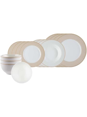 Ritzenhoff & Breker 16-tlg. Einsteiger-Set Geo in Beige – in beige