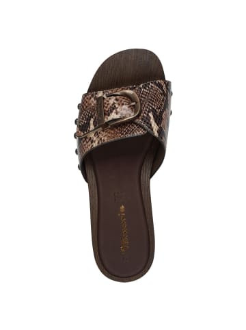 Tamaris Pantolette in BROWN SNAKE