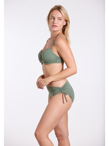 SUNFLAIR Mix&Match Bikini Top in dunkelgrün