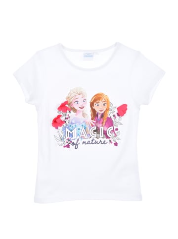 Disney Frozen T-Shirt Sommer in Weiß