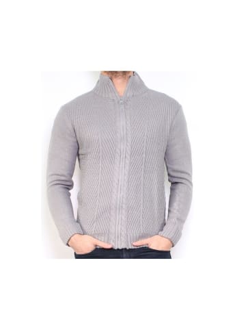 HopenLife Cardigan YONSEI in Blau grau