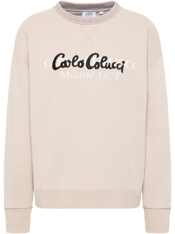Carlo Colucci Sweatshirt De Tomas in Beige