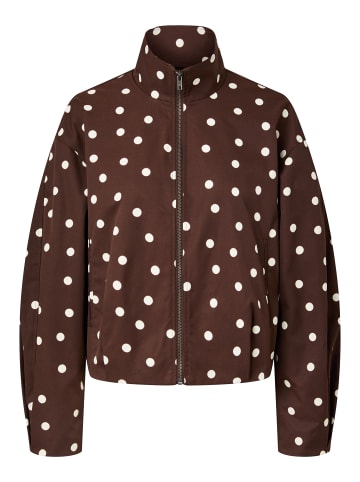 Pieces Bomberjacke in Chicory Coffee