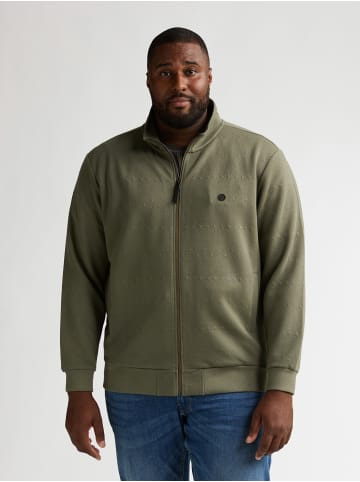 Petrol Industries Lässige Strickjacke Plus Size Rumbo in Grün