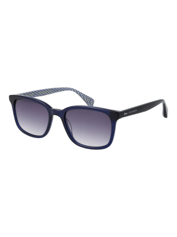 Ted Baker Männer Sonnenbrille Rechtwinklig Blau