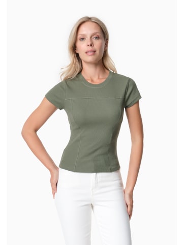 Organication T-Shirt "TILLDA" in Oliv