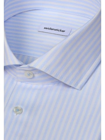 Seidensticker Business Hemd Slim in Hellblau