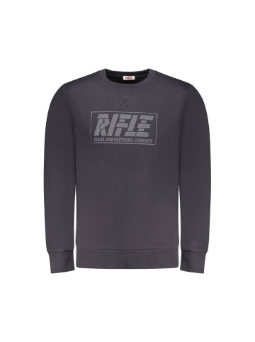 Rifle Blaues Baumwoll-Sweatshirt